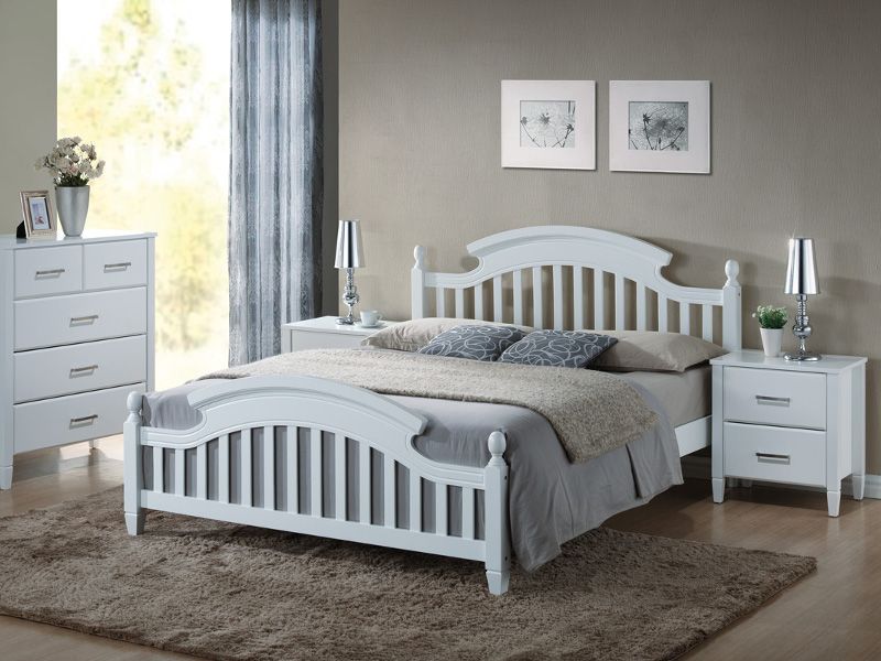 Seng Altoona 160x200 cm - Hvit Seng Altoona 160x200 cm - Hvit