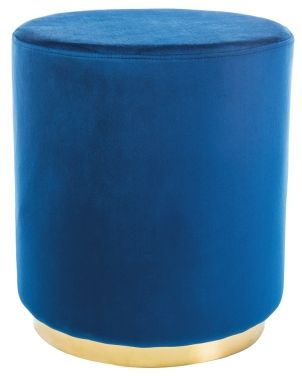 Wardell puff - Blå/Gull Wardell puff - Blå/Gull