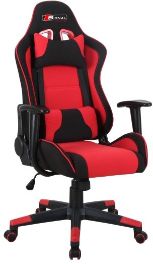 Tyson kontorstol - Svart/r�d