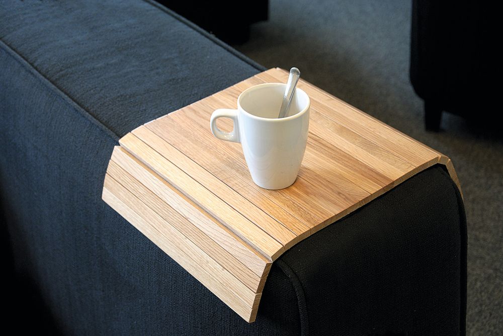 Hayden brikke sofaarmstøtte - Eik Hayden brikke sofaarmstøtte - Eik