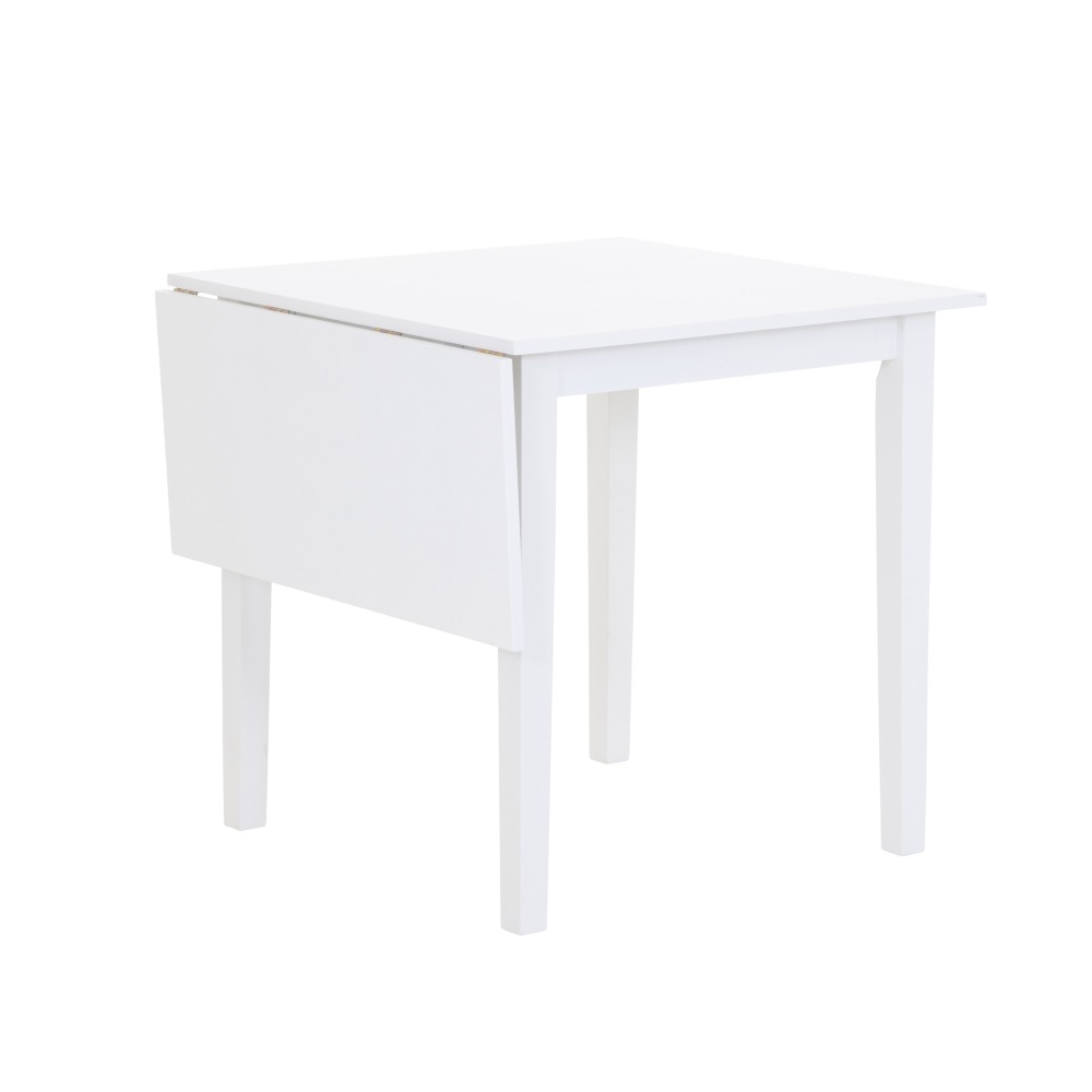 Sander bord med klaff - Hvit - 75 / 110 cm