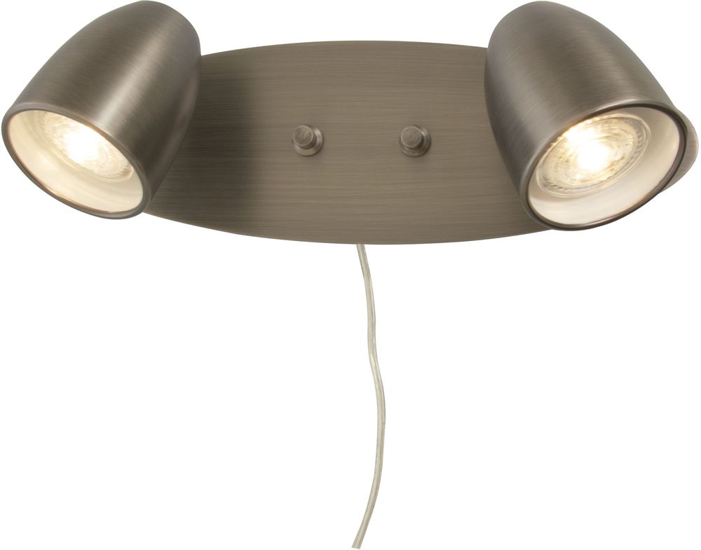 Vegglampe Sandnes - Tinn