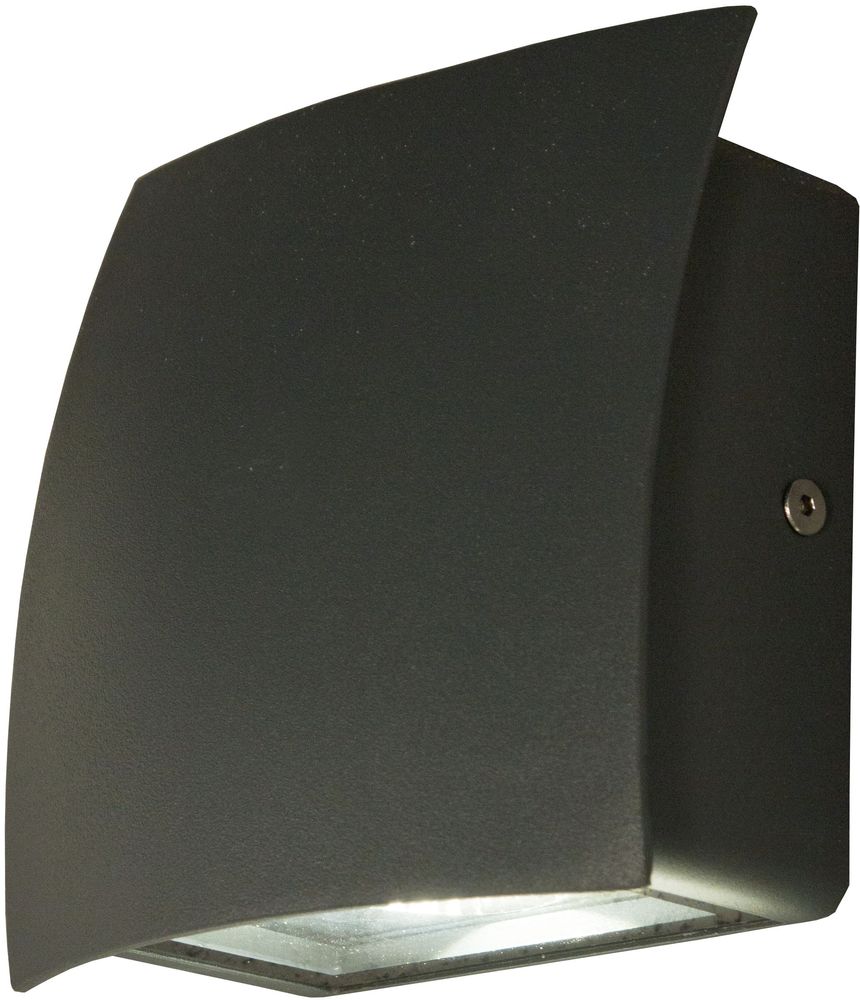 Vegglampe Flip - M�rk gr�