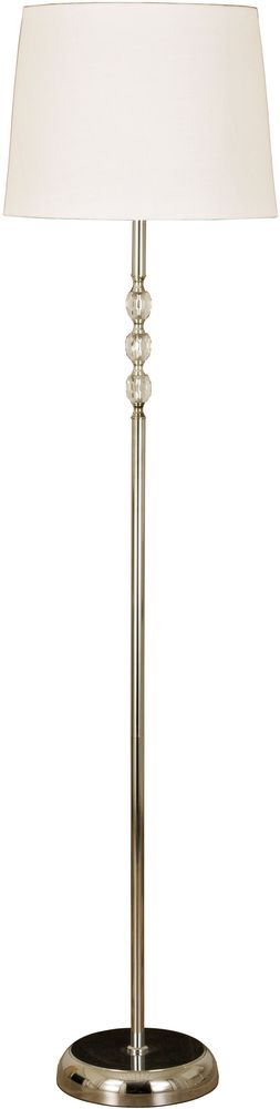 Gulvlampe Johanna - Krom/klar