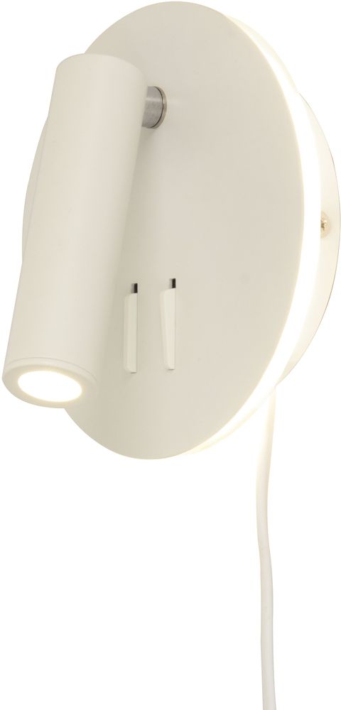 Vegglampe Ace - Hvit