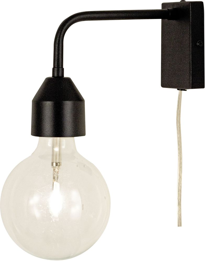 Vegglampe Flynn - Svart