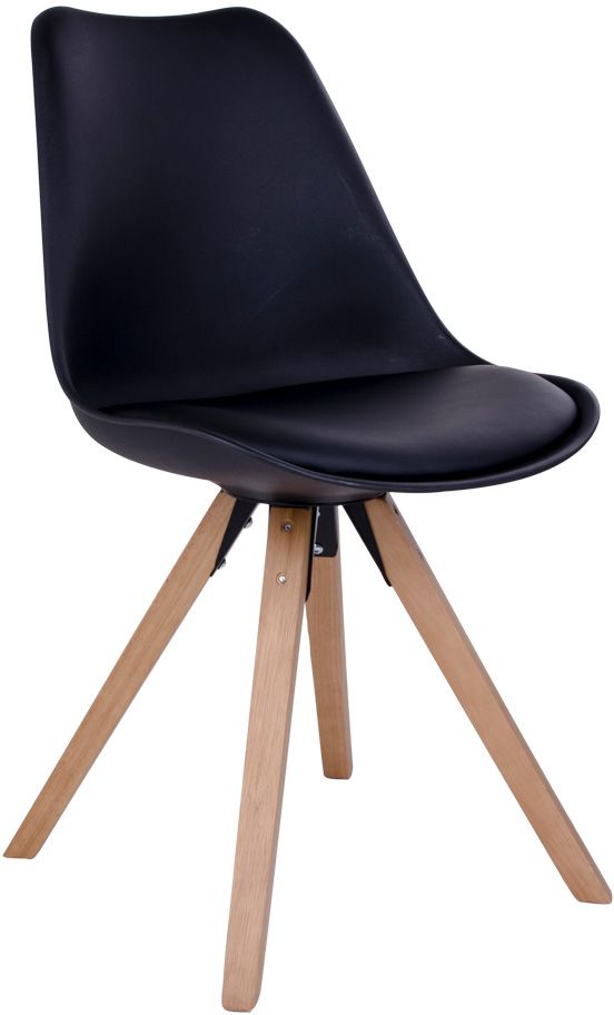 Bergen Spisestol - Svart/Natur Bergen Spisestol - Svart/Natur