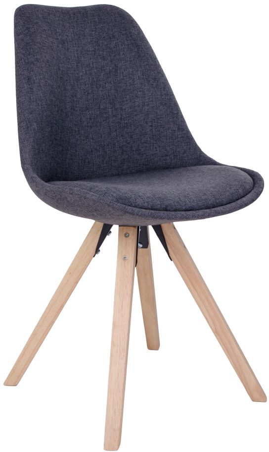 Bergen Spisestol - M�rkegr�/Natur