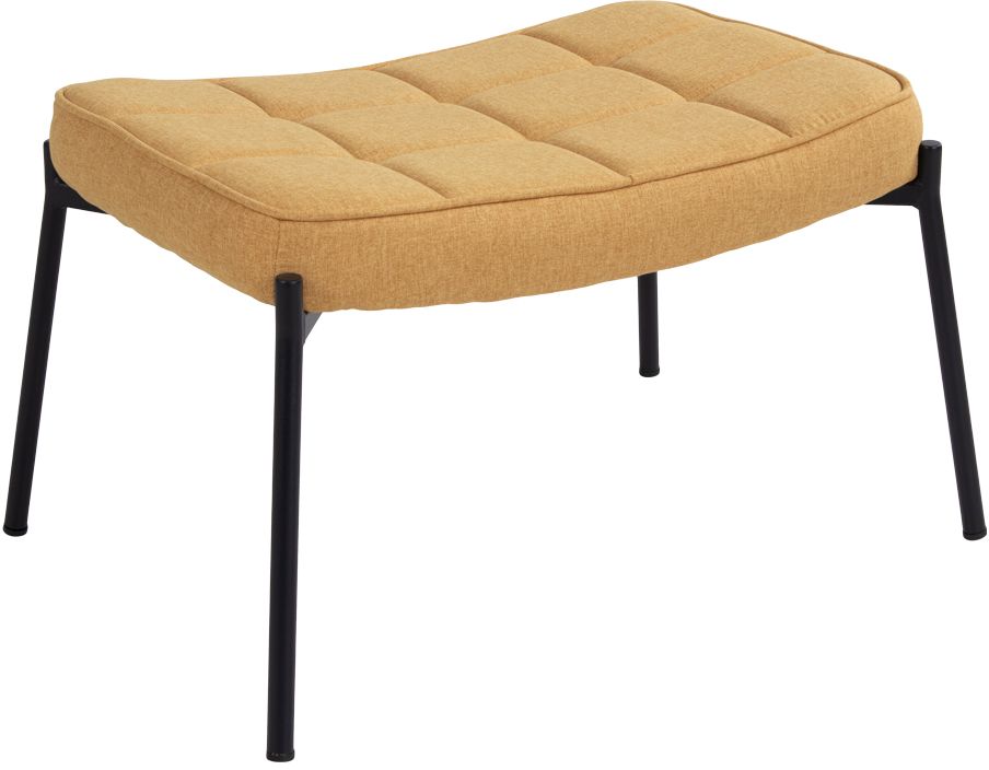 Glasgow fotskammel - Oransje/Svart