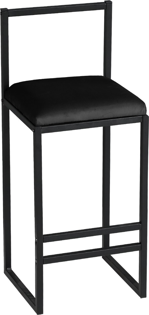 Nordic barstol - Sort
