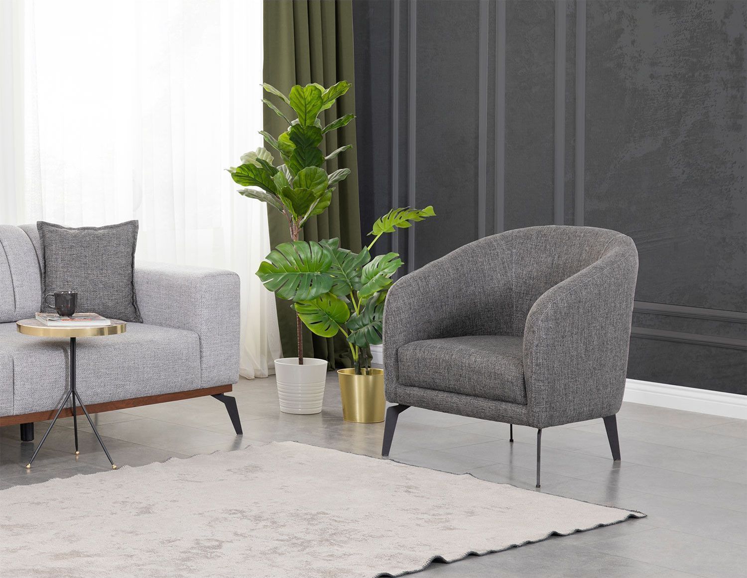 Paris lenestol - Grå Paris lenestol - Grå