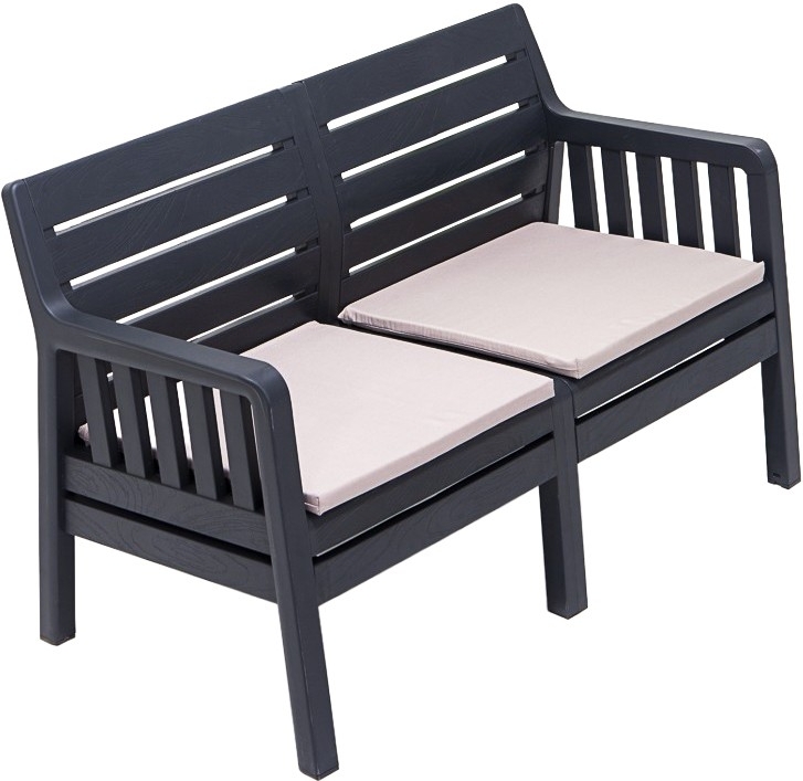 Lara 2-seters sofa - Antrasitt