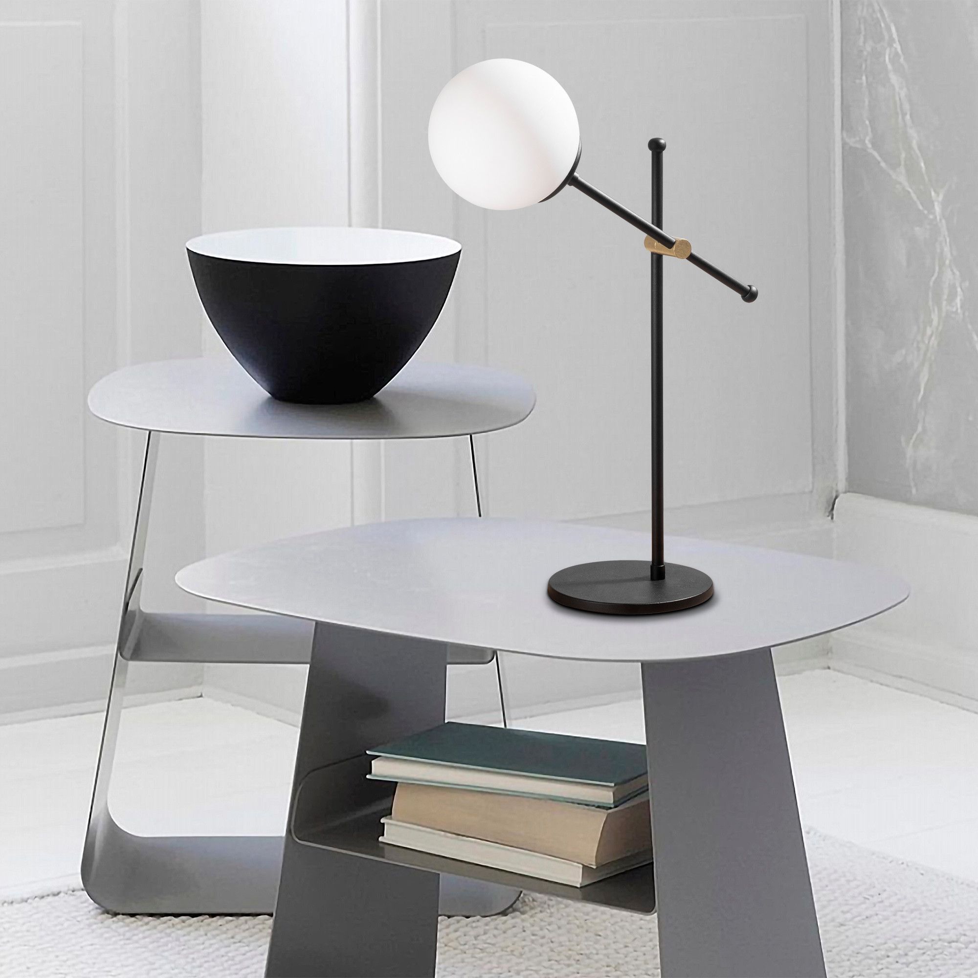 Best bordlampe - Svart