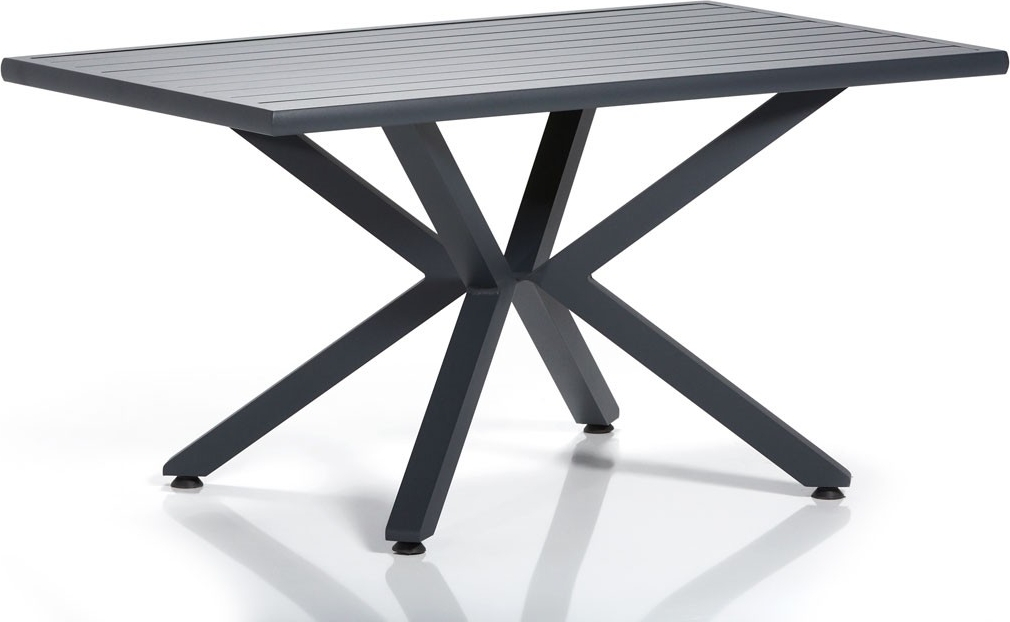 Sydney bord - Gr�stripet/svart