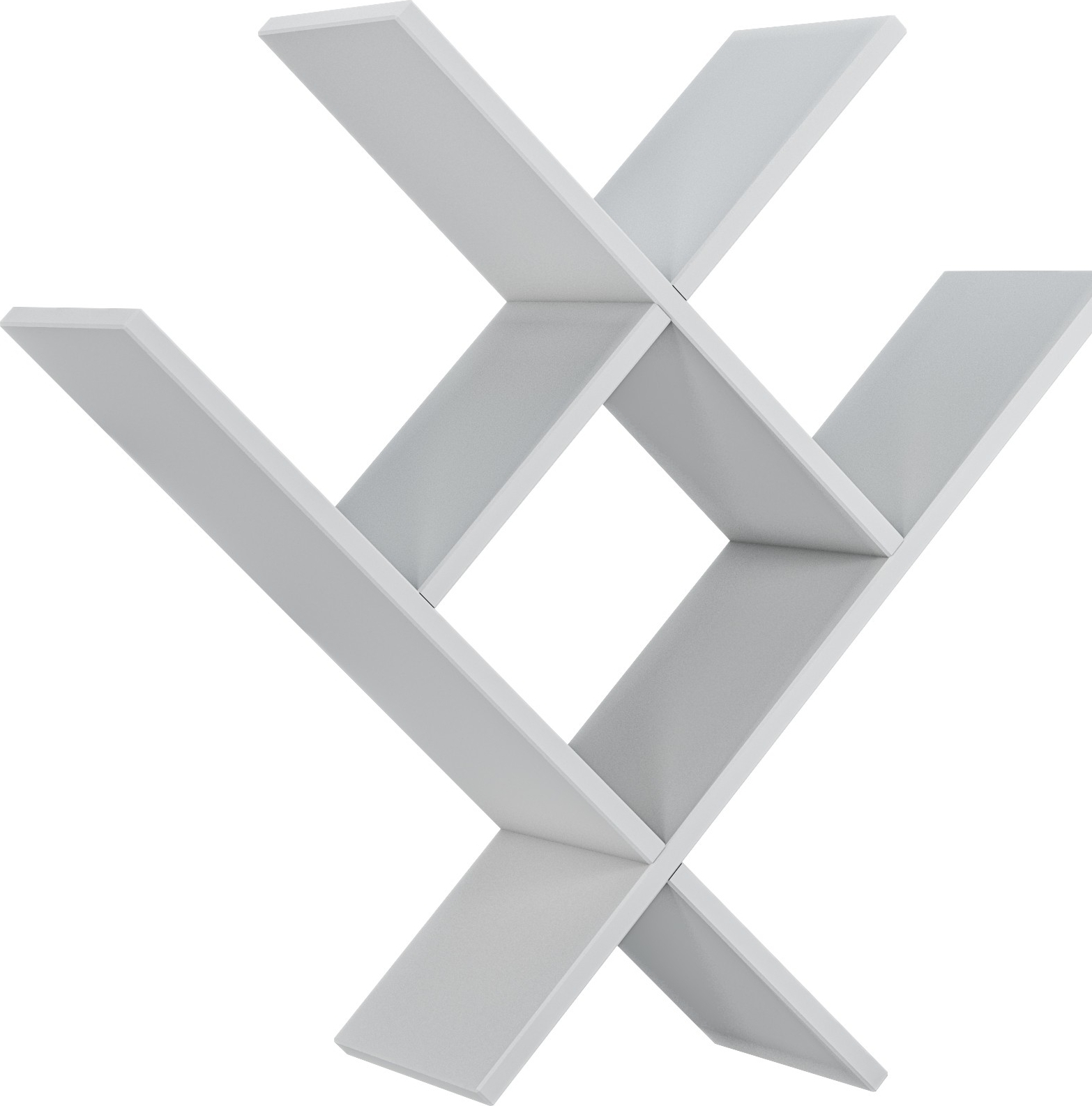 Valle vegghylle - Hvit