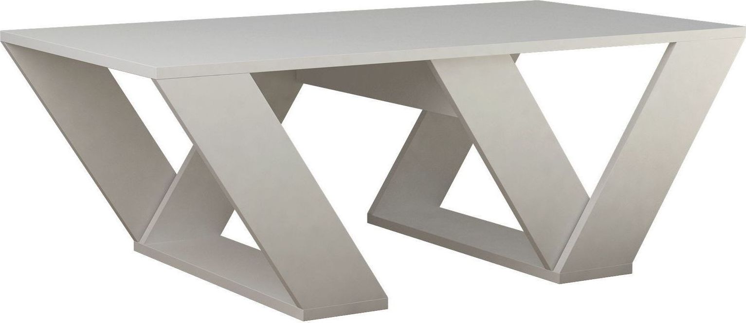 Pipra salongbord - Hvit