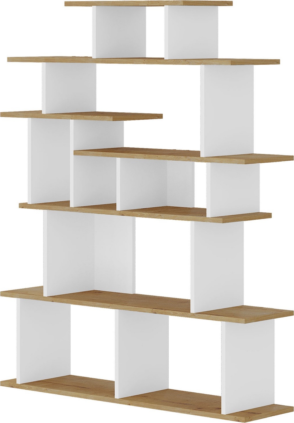 Musa bokhylle - Eik/hvit Musa bokhylle - Eik/hvit