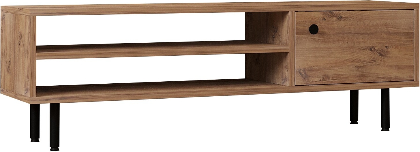 TV-benk 120 cm bred i furu - Rosvik