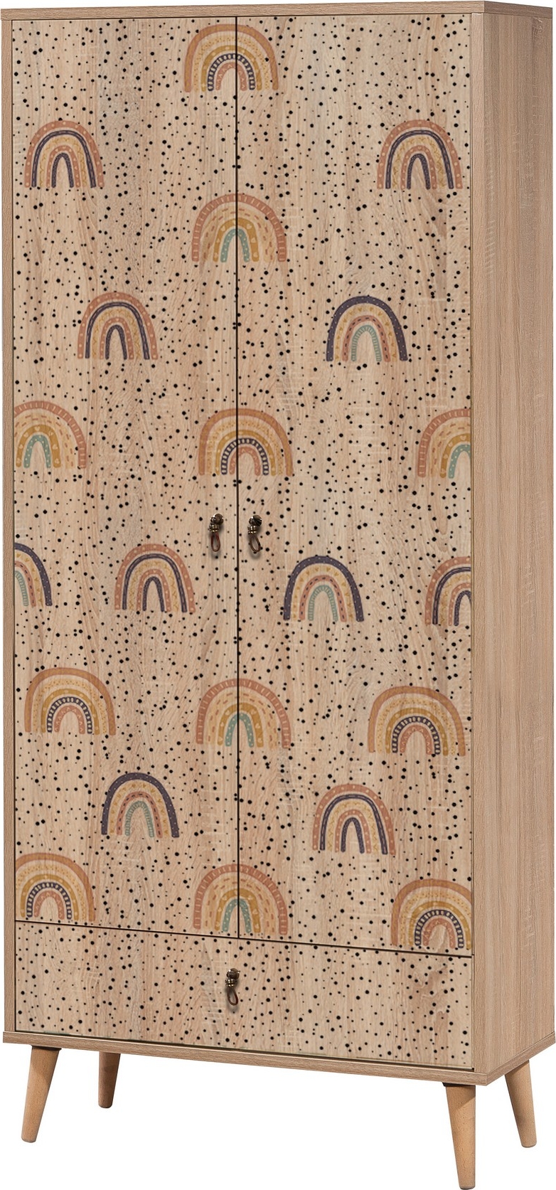 City Rainbow garderobe - Beige