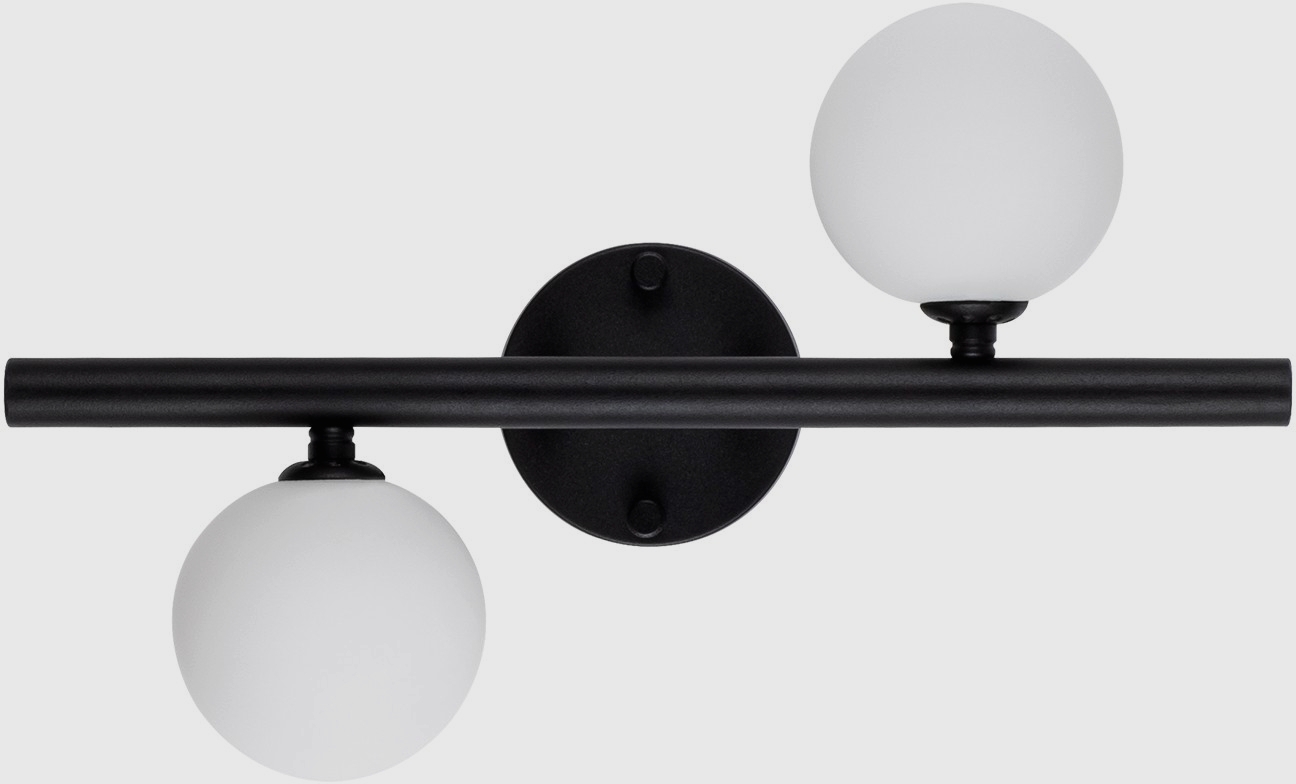 Domino vegglampe 11038 - Sort/hvit