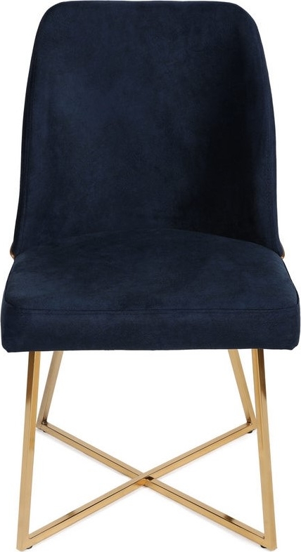 Madrid stol - M�rk bl�