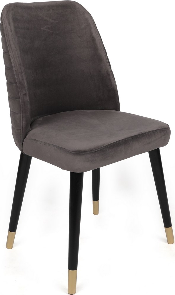 Hugo spisestolsett - Antrasitt/sort/gull