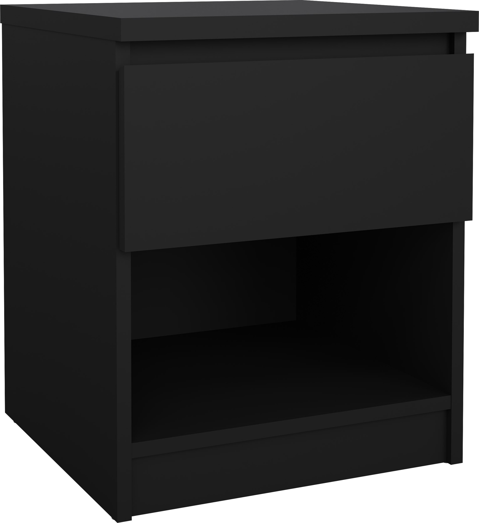 Naia nattbord 1 - Sort Naia nattbord 1 - Sort