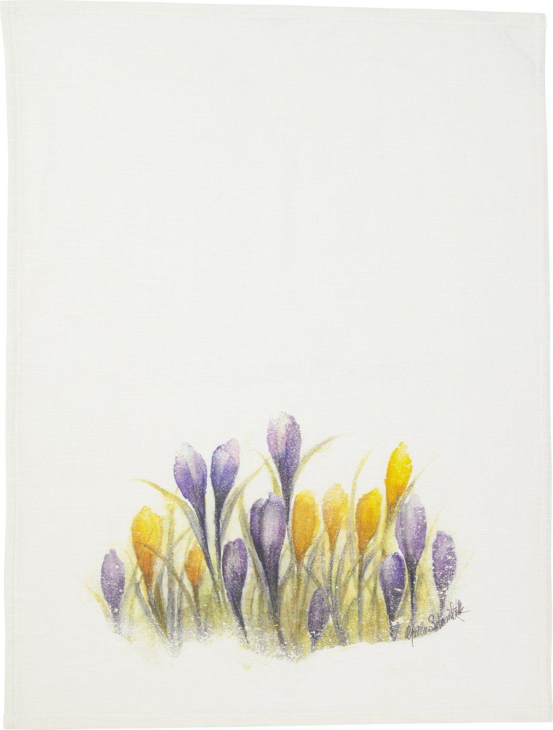 V�rt kj�kkenh�ndkle 50 x 70 cm - Gult