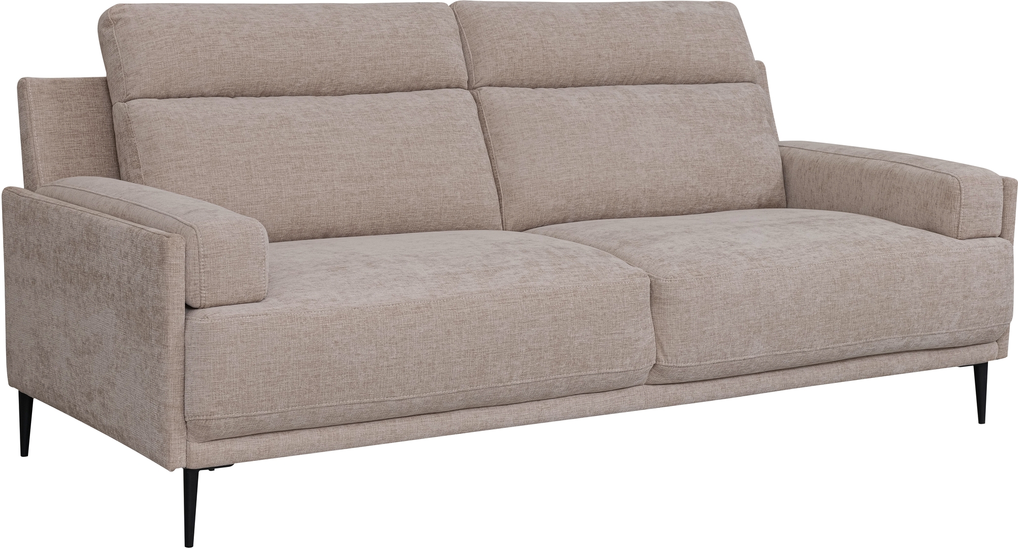 Amsterdam sofa 3-seter beige 208 cm + Tekstilpleie for m?bler