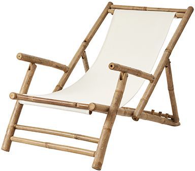 Antonio strandstol bambus - Natur Antonio strandstol bambus - Natur