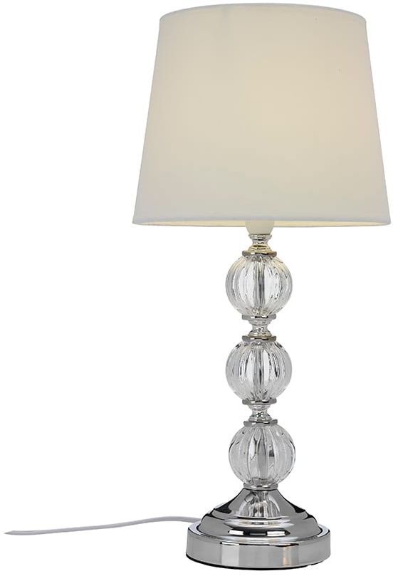 Nimbus bordlampe - Hvit/krom Nimbus bordlampe - Hvit/krom