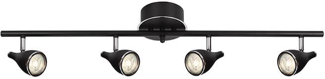 Pollux spotlight - Svart/krom