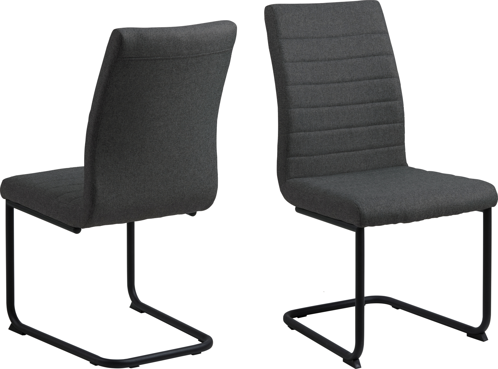 Moon spisestuestol - Gr�/svart