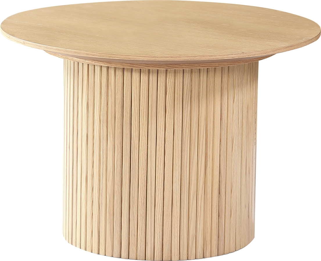 Scarlett salongbord �60 cm - Hvitpigmentert eik