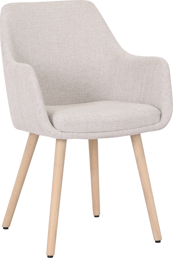 Rumba spisestuestol - Lys beige