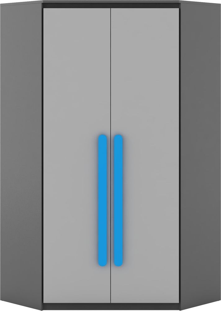 Pauline hj�rnegarderobe - Graphite/gr�