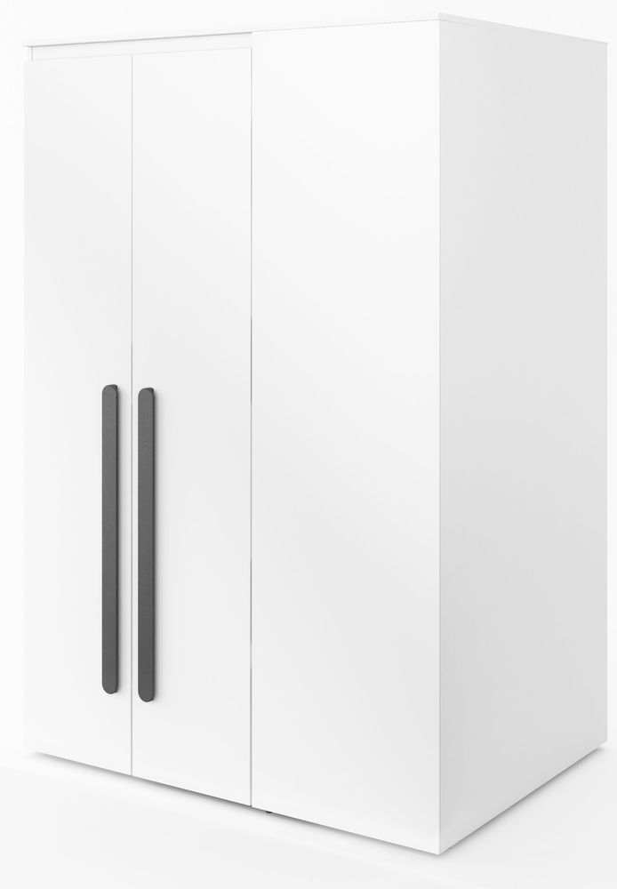 Danielle garderobe - Hvit - Ventrevendt Danielle garderobe - Hvit - Ventrevendt