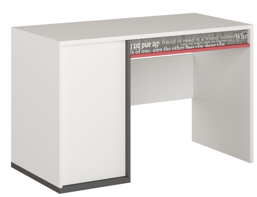 Jacklyn skrivebord - Hvit/graphite Jacklyn skrivebord - Hvit/graphite