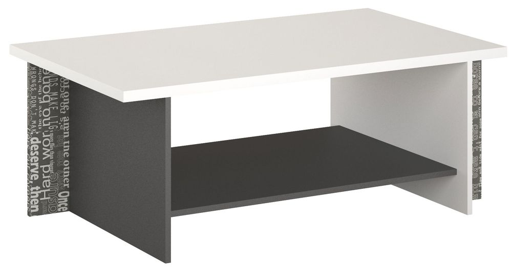 Jacklyn sofabord - hvit/graphite Jacklyn sofabord - hvit/graphite