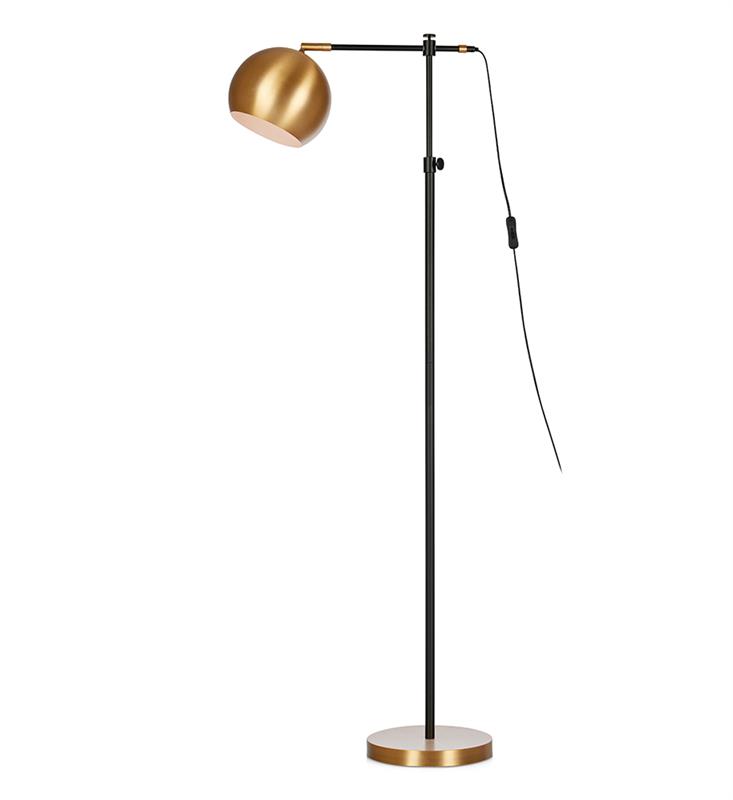 Chester Gulvlampe - Sort/Bronse Chester Gulvlampe - Sort/Bronse