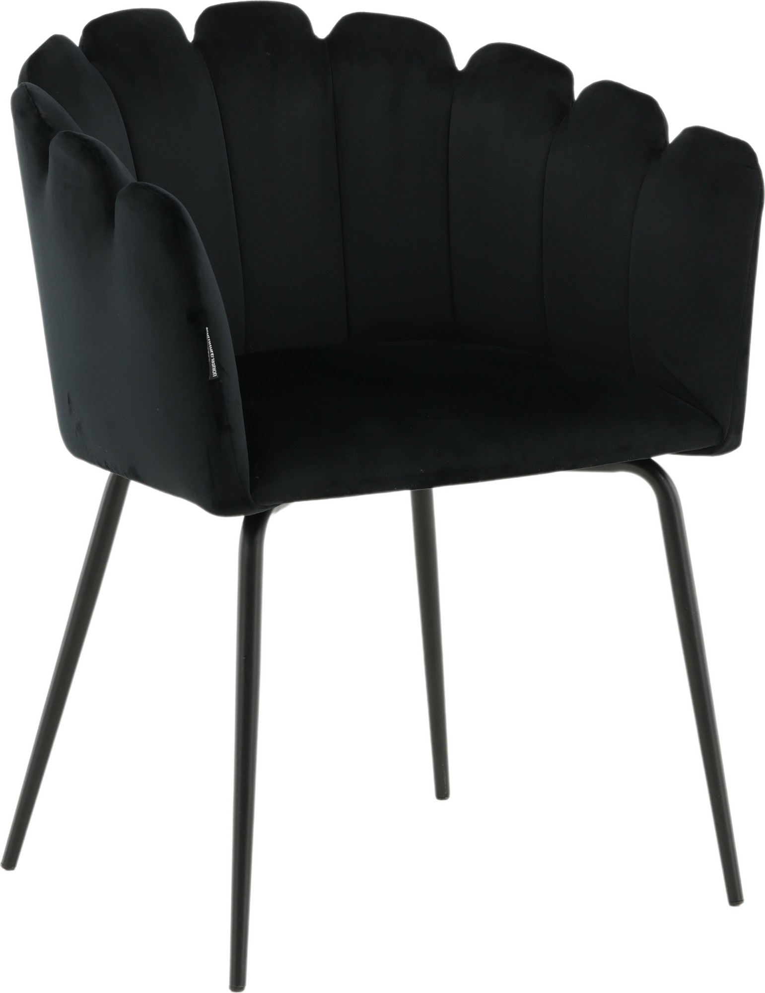 Halmstad karmstol - Svart Halmstad karmstol - Svart
