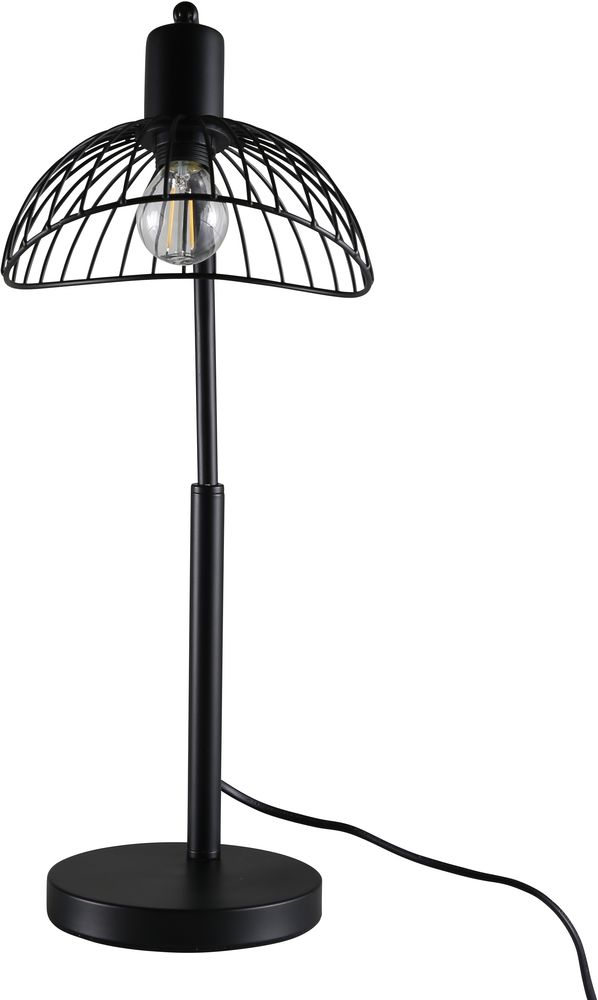 N�tthult bordlampe - Svart
