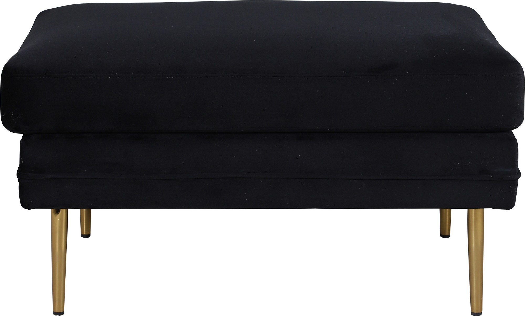 Savanna sittepuff - Svart fløyel Savanna sittepuff - Svart fløyel