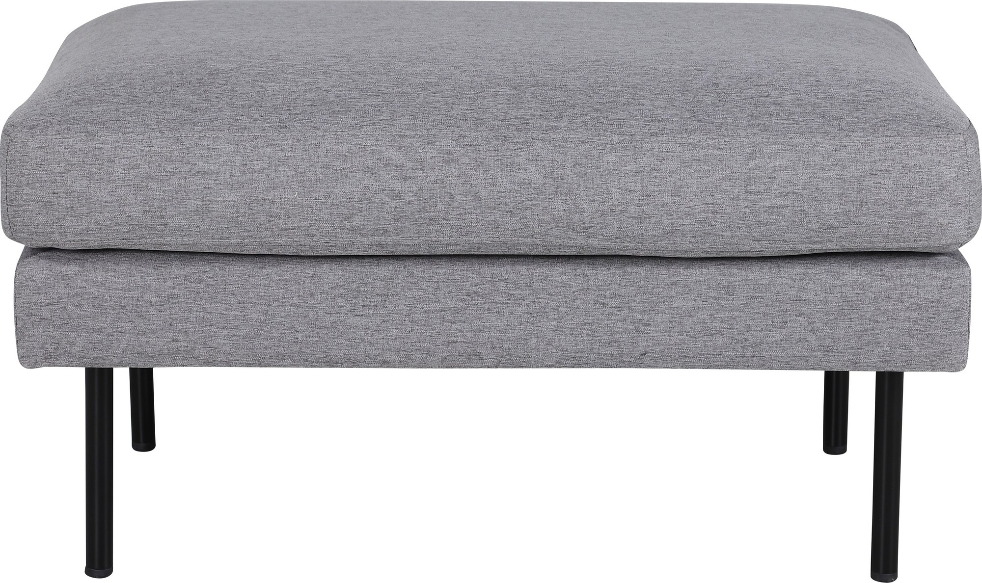 Eden sittepuff - Stålgrått stoff Eden sittepuff - Stålgrått stoff