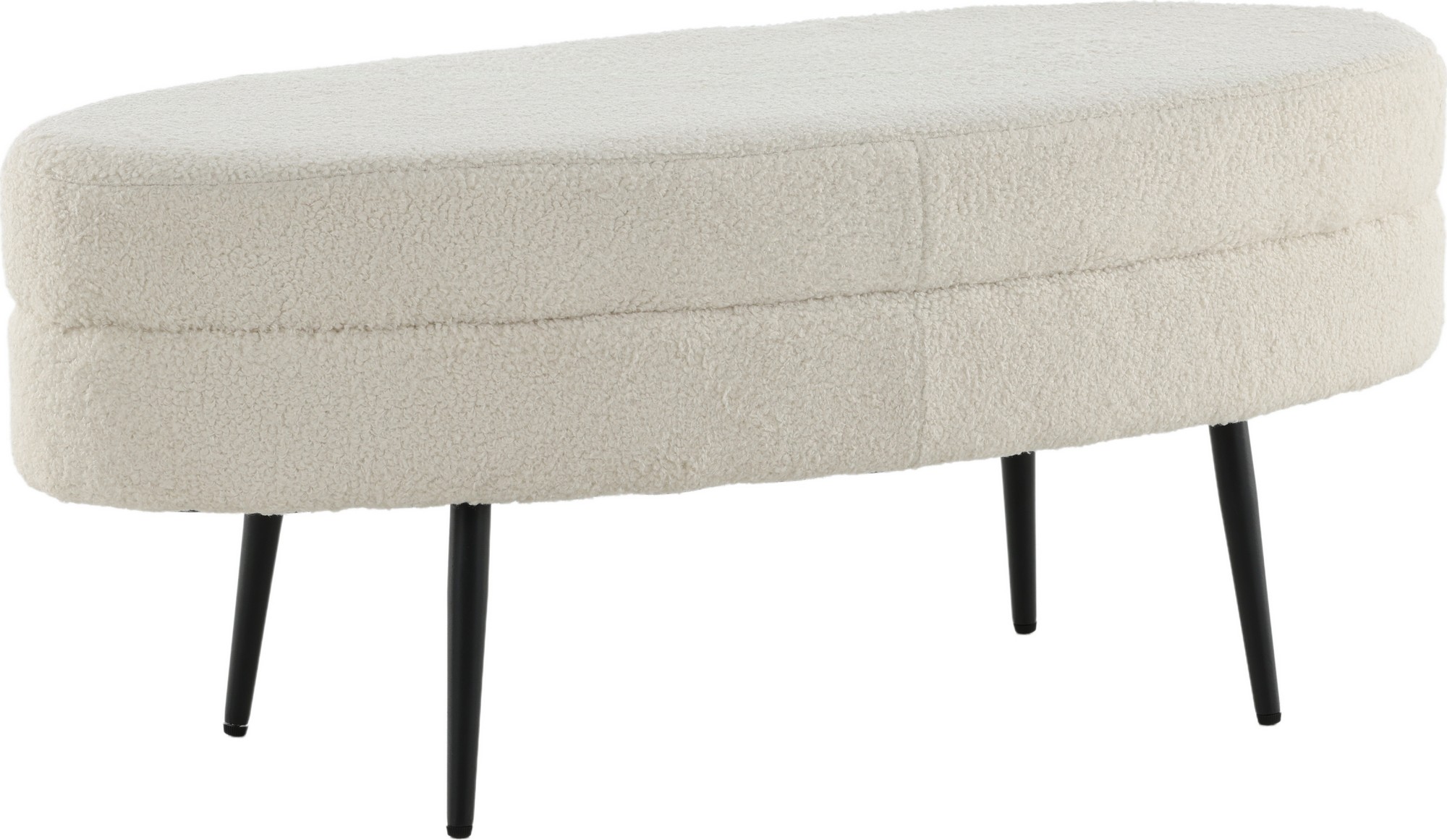 Rino sittepuff - Hvit teddy Rino sittepuff - Hvit teddy