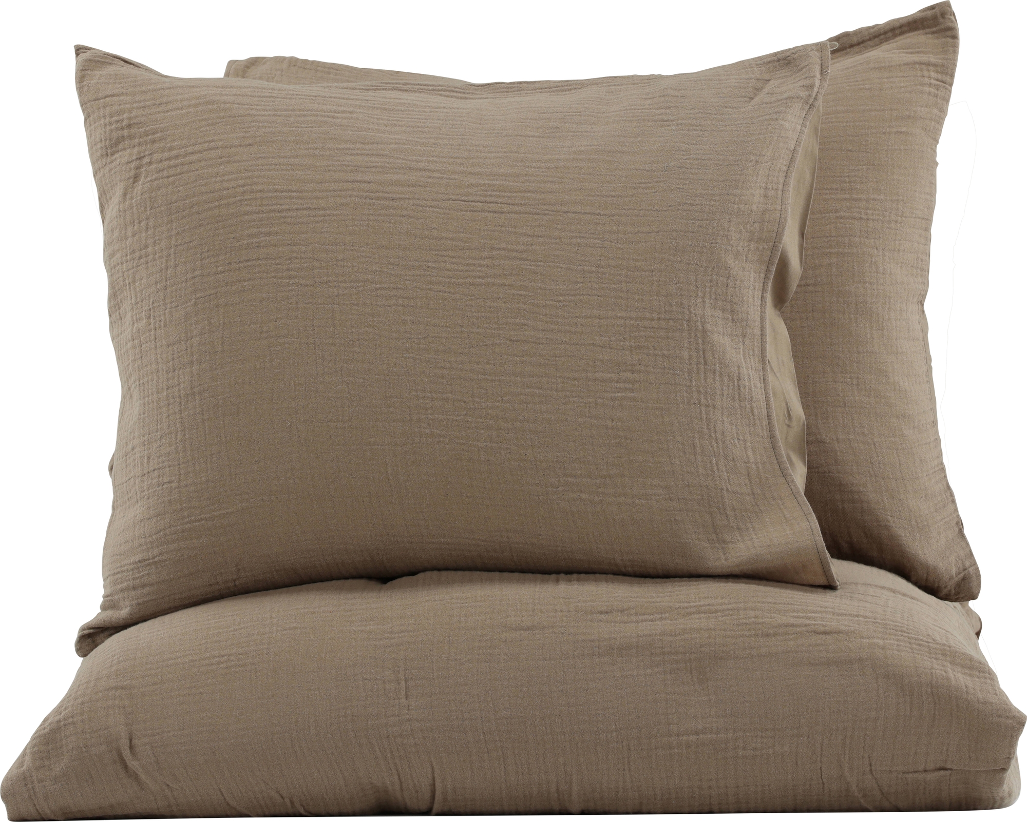 Yard sengesett, 240x220 cm - Brun