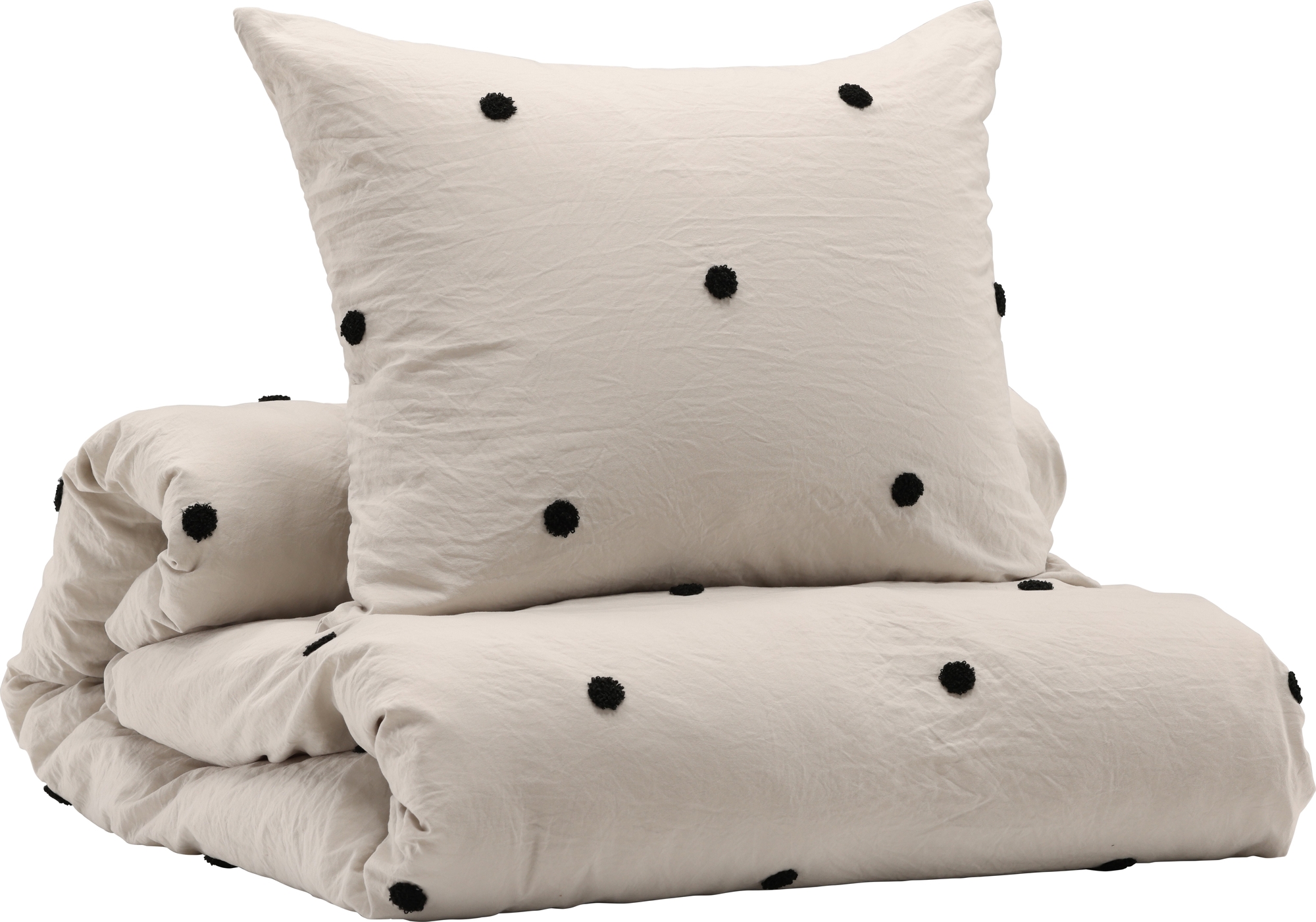 Loki sengesett 200 x 150 cm - Lys grå/svart Loki sengesett 200 x 150 cm - Lys grå/svart