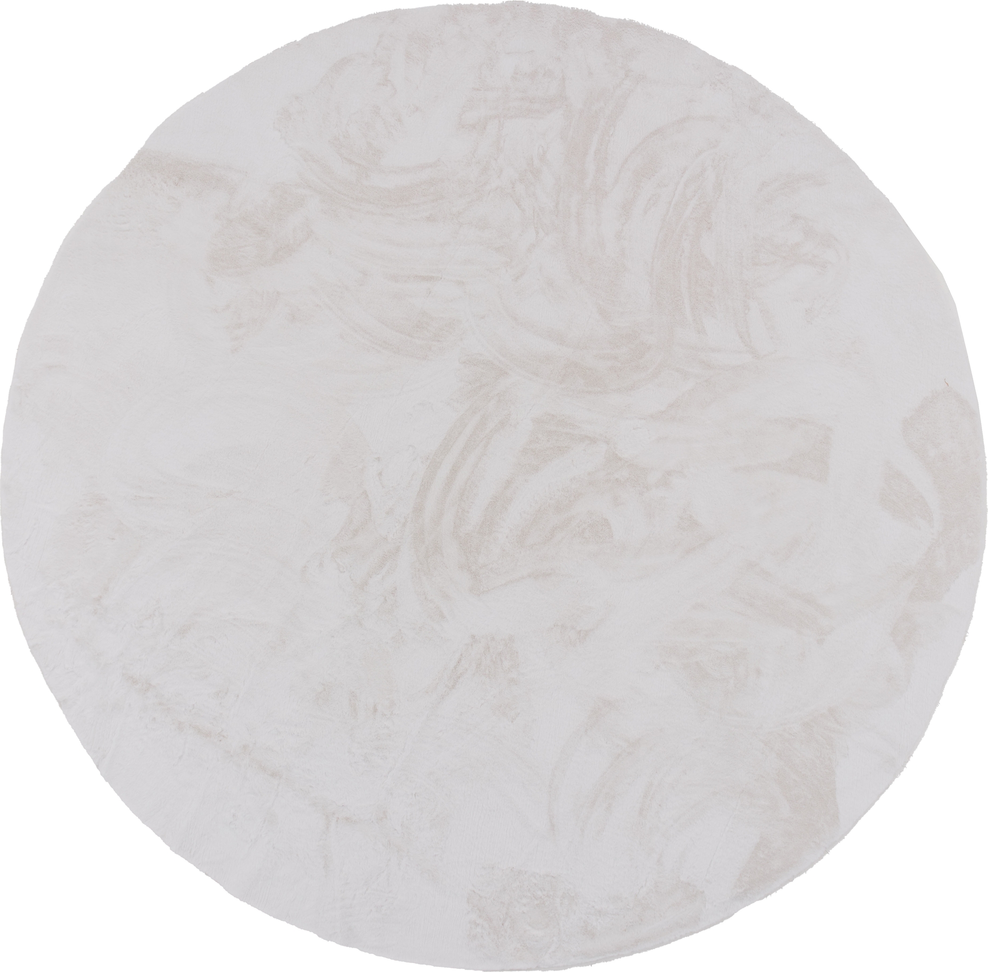 Rochelle teppe Ø200 cm - Hvit