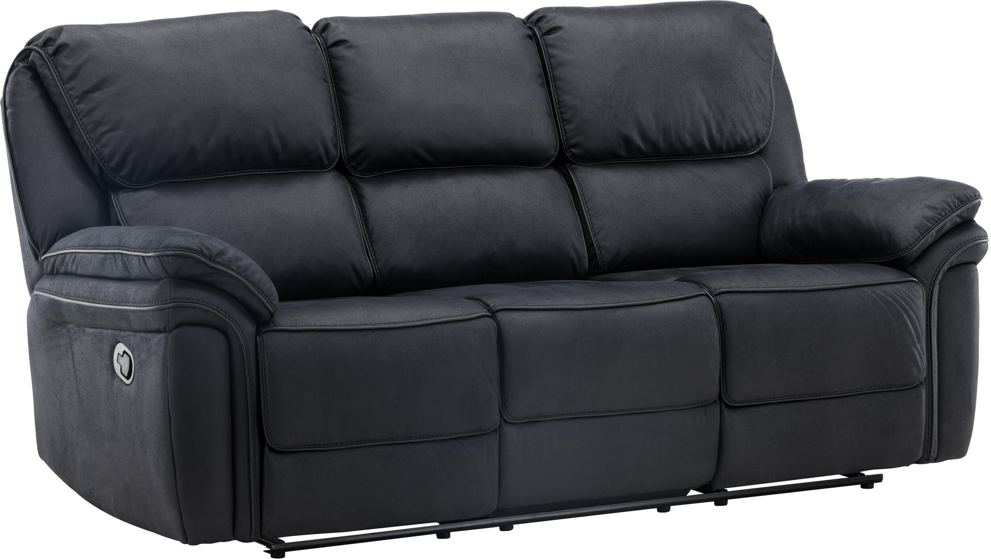 Saranda 3-seters hvilesofa - Svart Saranda 3-seters hvilesofa - Svart