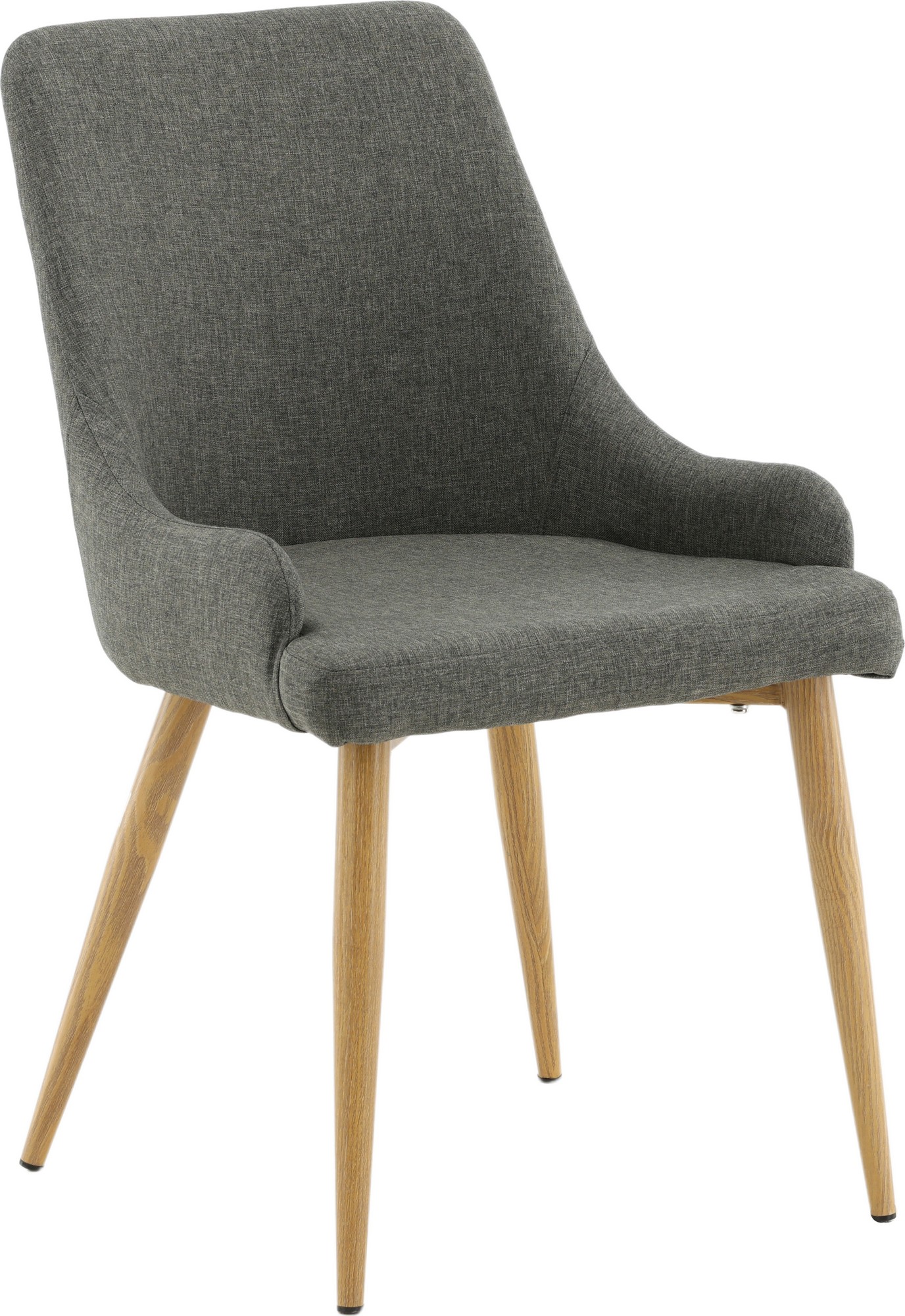 Paradis spisestol - Mørkegrå/eik Paradis spisestol - Mørkegrå/eik